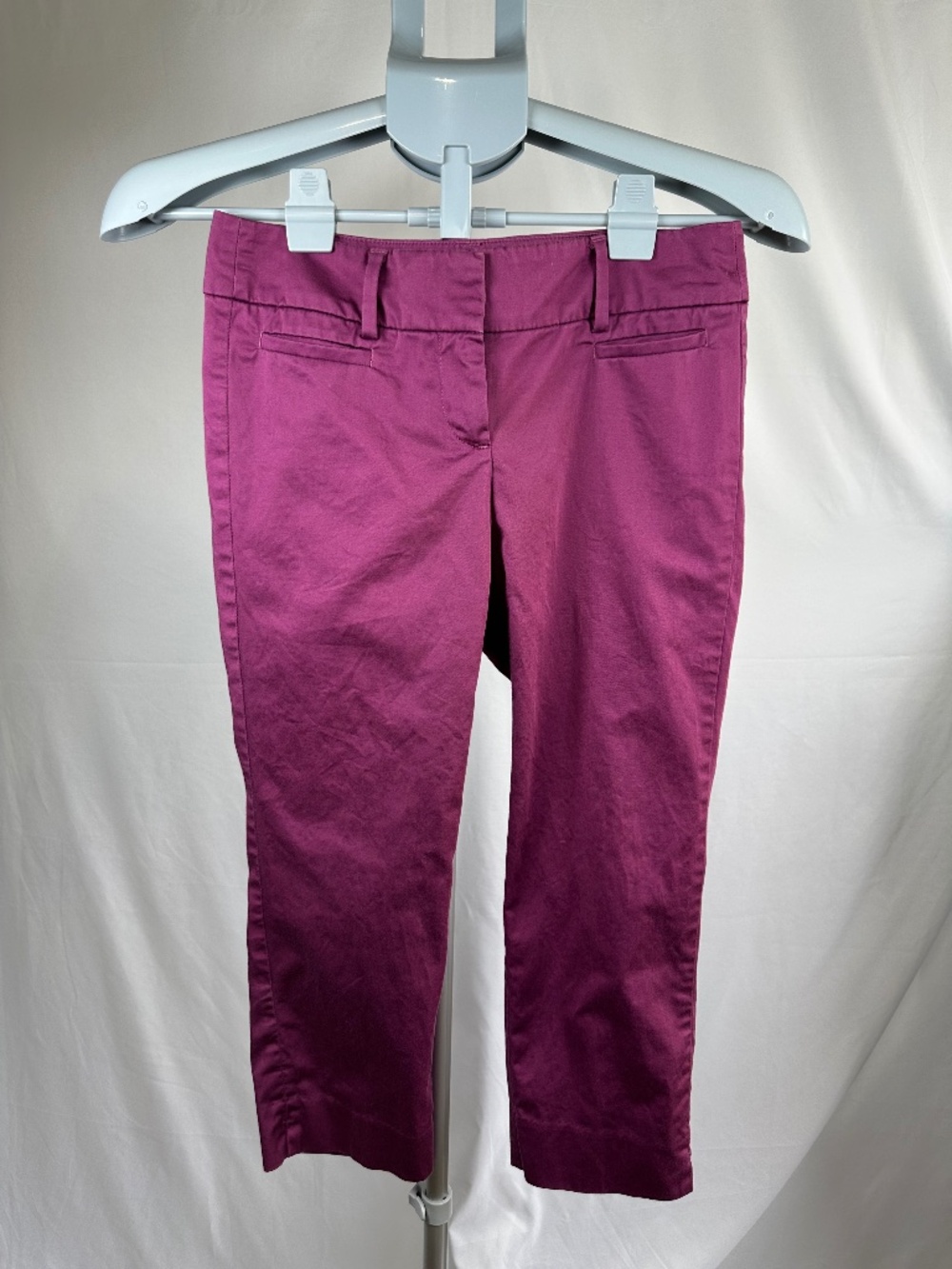 Loft Outlet Petite, Magenta, Original Crop, Size 00P
